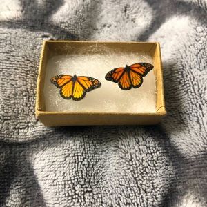 Monarch Butterfly Earrings